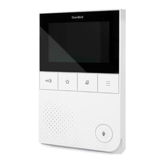 DOORBIRD A1101 SERIES INSTALLATION MANUAL Pdf Download ManuaLib