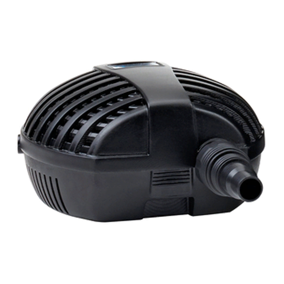 OASE FP SERIES OPERATING INSTRUCTIONS MANUAL Pdf Download ManualsLib