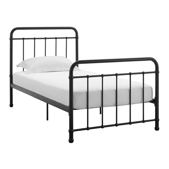 Better homes & gardens kelsey twin metal loft store bed