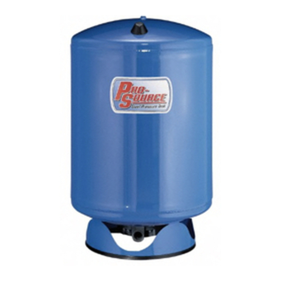 PENTAIR PROSOURCE AW42 INSTALLATION AND OPERATION INSTRUCTIONS Pdf