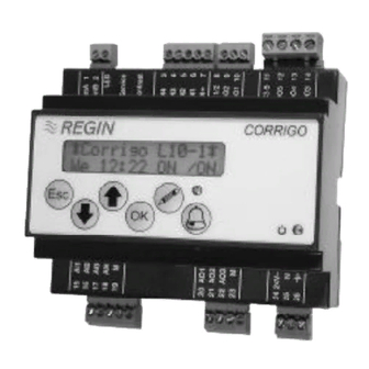 Regin CORRIGO L10 Manual