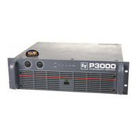 Electro-Voice Precision P3000 Specifications