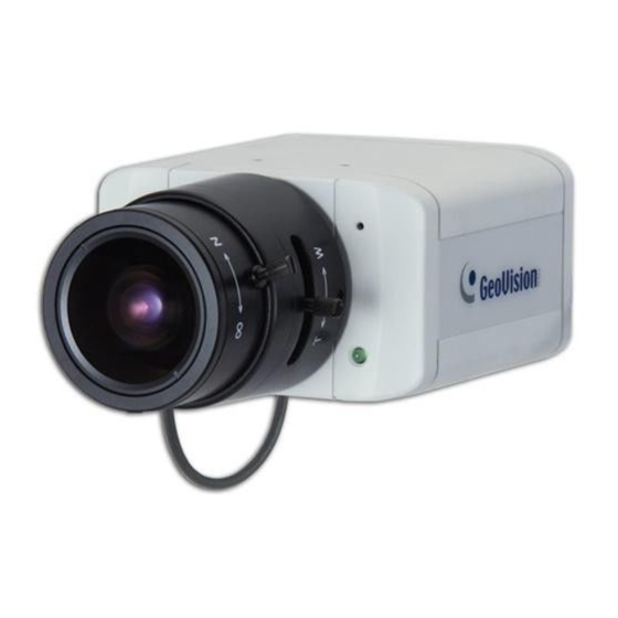 GeoVision 84-FD34100-002U Quick Start Manual