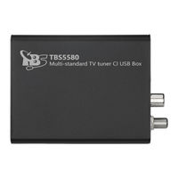TBS technologies TBS5580 User Manual
