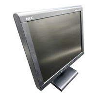 NEC MultiSync LCD1545V User Manual