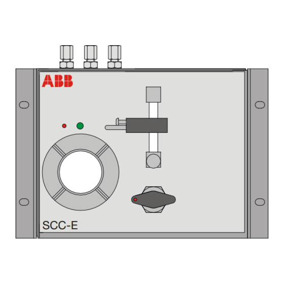 ABB SCC-E Operator's Manual