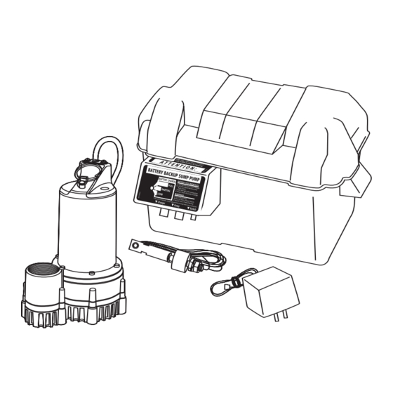 Blue Angel Pumps BSP25 Operating Instructions And Replacement Parts List Manual