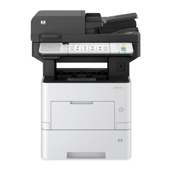 Olivetti d-COPIA4523MFplus Operation Manual