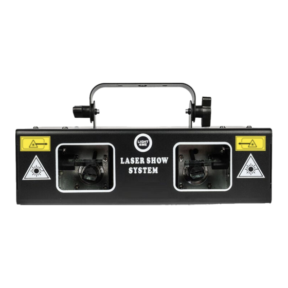 Light4Me LASER RGB GEOMETRIC 350mW Manuals