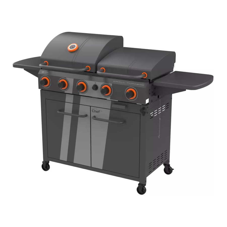 Master Chef GRILL TURISMO, 085-0259-4/G66501 Manual