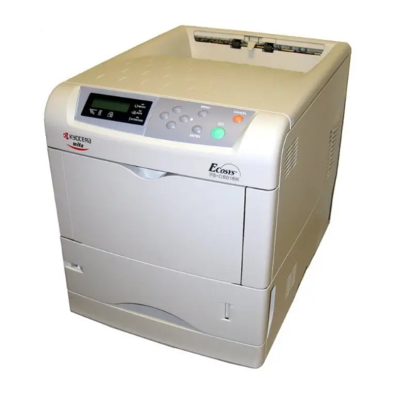 Kyocera Mita FS-C5016N - Color LED Printer Service Manual