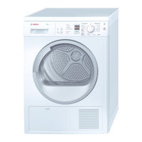 BOSCH WTE86300US/02 Operating & Installation Instruction