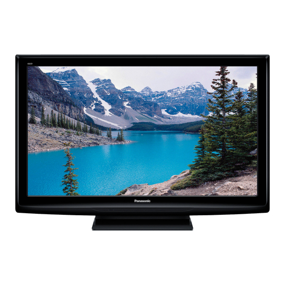 Panasonic Viera TC-P46C2 Operating Instructions Manual