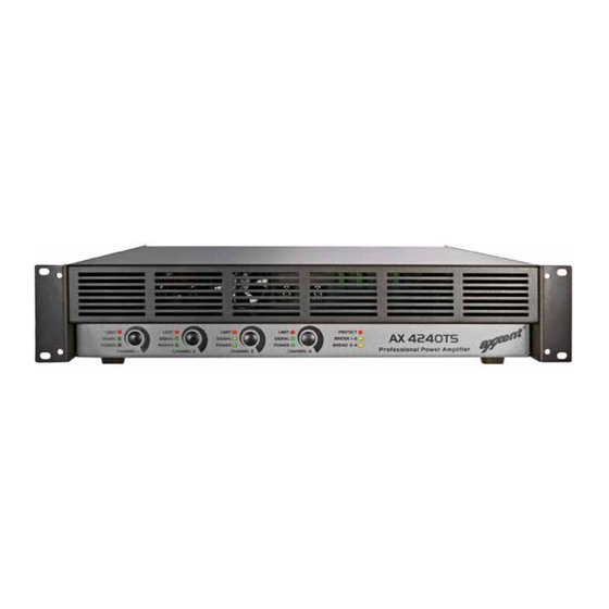 Axxent AX4120TS User Manual