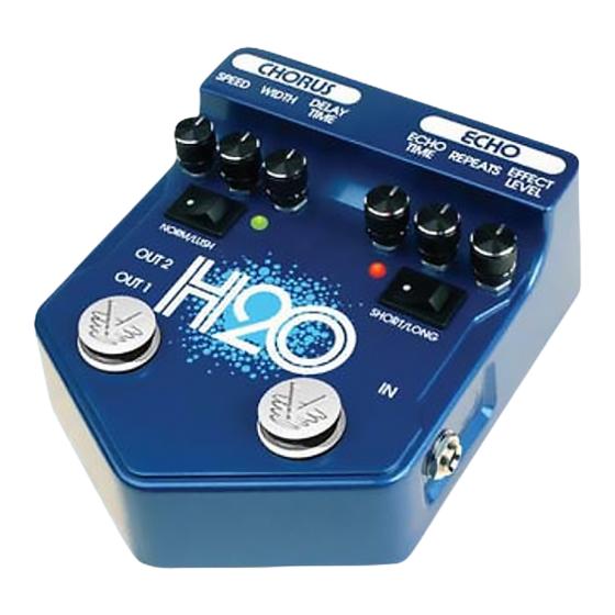 Visual Sound H2O Instruction Manual & Product Manual