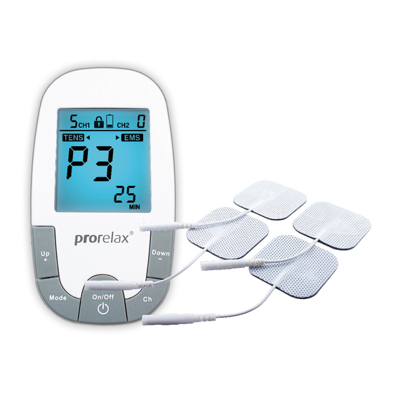 Prorelax SUPER DUO User Manual
