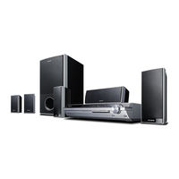 Sony DAV-HDX266 - 5.1ch, 5 Disc Dvd/cd Home Theater System Operating Instructions Manual