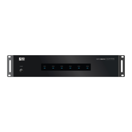 OSD Audio NERO MAX12 Manual