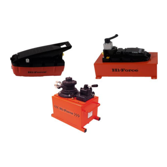 Hi-Force AHP1120 Series Instruction Manual