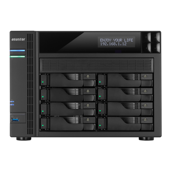 ASUSTOR AS6208T Quick Installation Manual