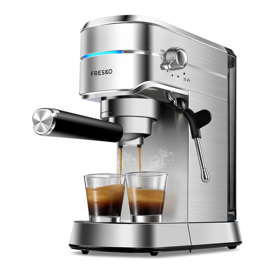 FRESKO CM001 Espresso Machine Manuals