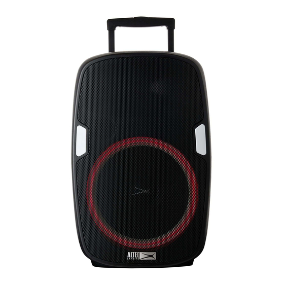 Altec Lansing SOUNDROVER Quick Start Manual