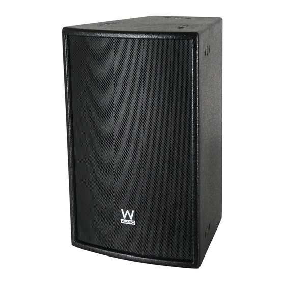 W Audio SR 10 User Manual