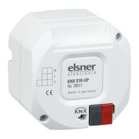 Elsner KNX S1R-BA4-U Installation And Adjustment