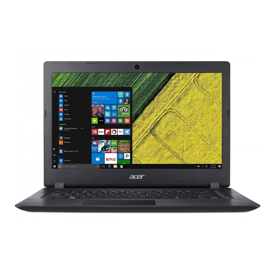 Acer A114-32 Manuals