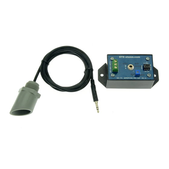 ETS SM1-TS Instructions