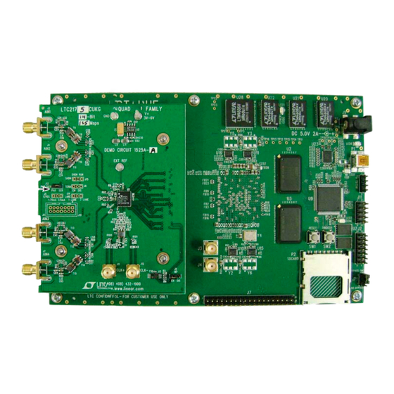 Linear Technology DC1525B-D Demo Manual