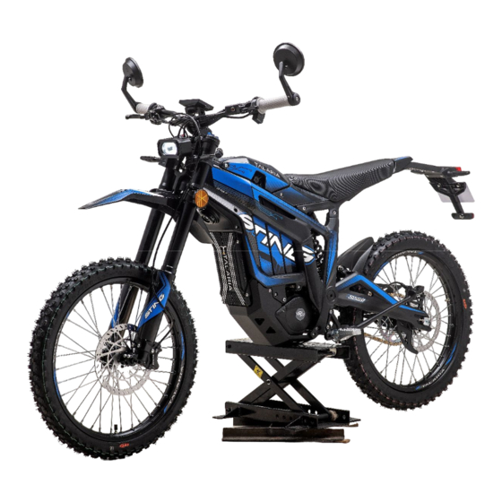 TALARIA STING R L1E Owner's Manual