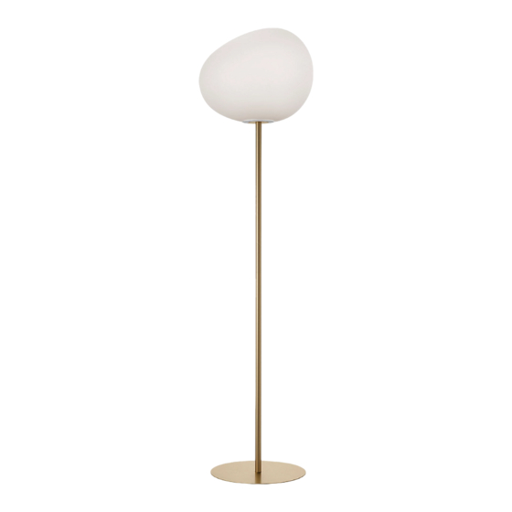 FOSCARINI GREGG TERRA MEDIA Assembly Instructions