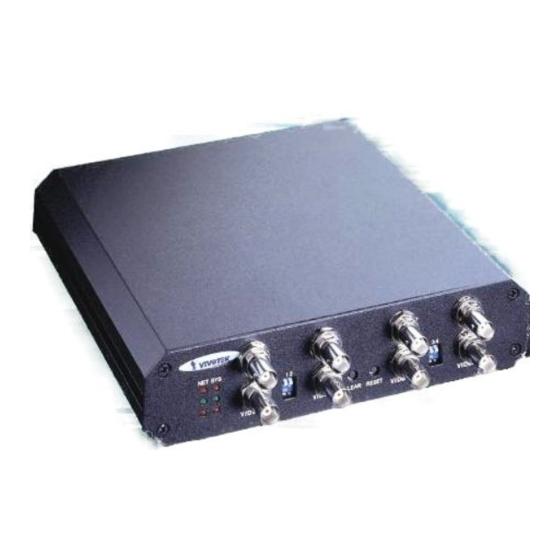 Vivotek VS2402 Quick Installation Manual