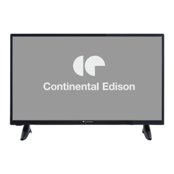 CONTINENTAL EDISON CELED32S0716B3 Operating Instructions Manual