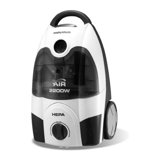 Morphy Richards PerformAir Instructions Manual