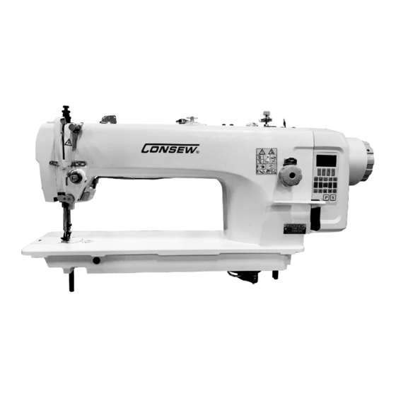 Consew 2206RB-14-7DD Parts Book And Instruction Manual