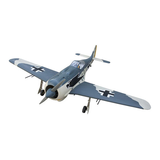 SG Models FOCKE-WULF FW190 Assembly Manual