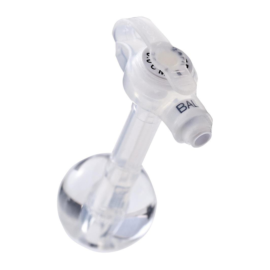 Avanos MIC-KEY GJ Quick Start Manual