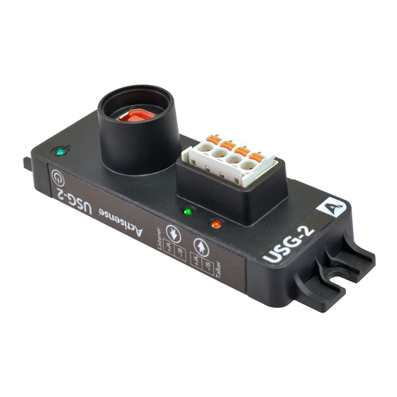 Actisense USG-2 Quick Start Manual