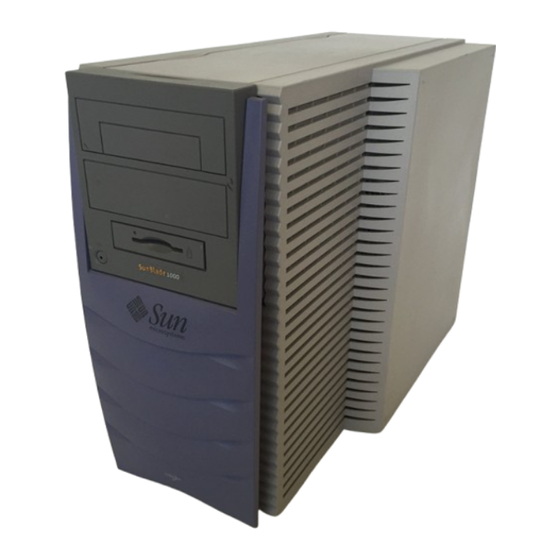 Sun Microsystems SPARCserver 1000 Service Manual