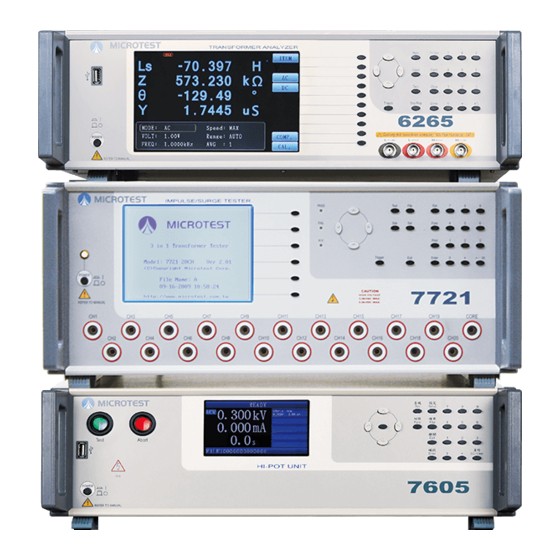 Microtest 626 Series User Manual
