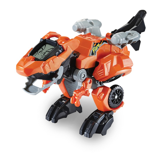 VTech Baby SWITCH&GO DINOS Flare the T-Rex Parents' Manual