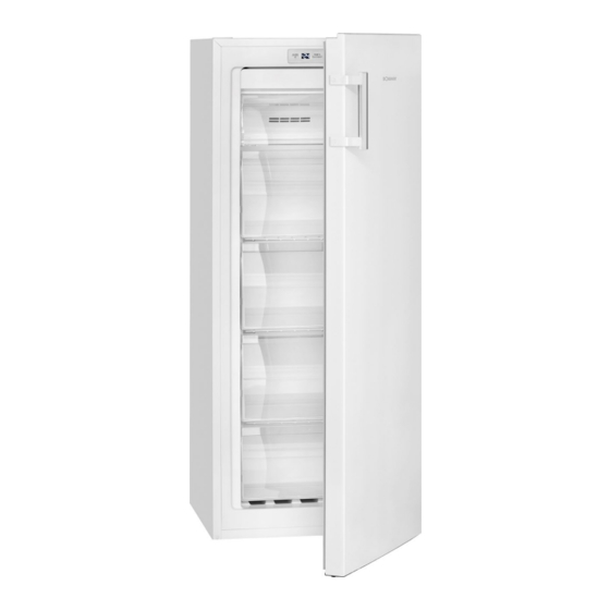 BOMANN GS 7325.1 Freezer White Manuals