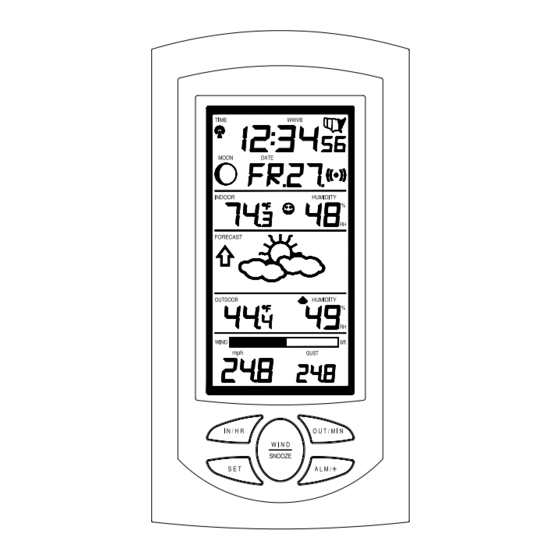 La Crosse Technology WS-9035U Instruction Manual