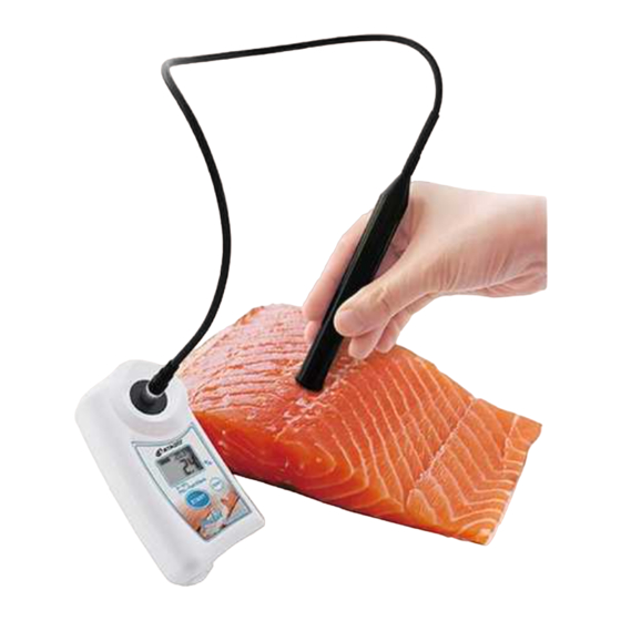 ATAGO PAL-Fish Fillets Instruction Manual