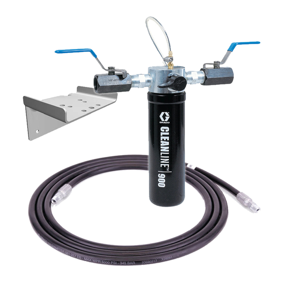 Graco CleanLine 900 Instructions-Parts List Manual