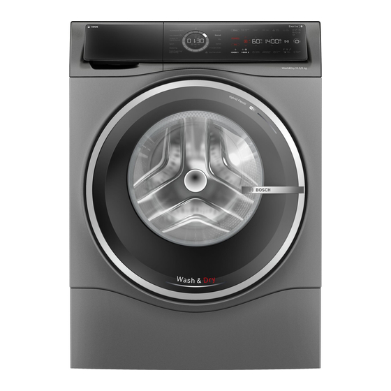 Bosch WNC254ARSN User Manual And Installation Instructions