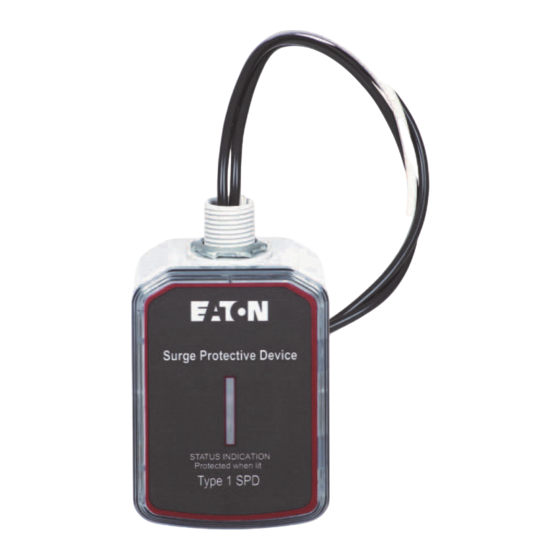Eaton SP Series Installation And Operation Manual