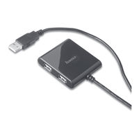 Hama Premium Silver USB 2.0 Hub 1:4 Operating	 Instruction